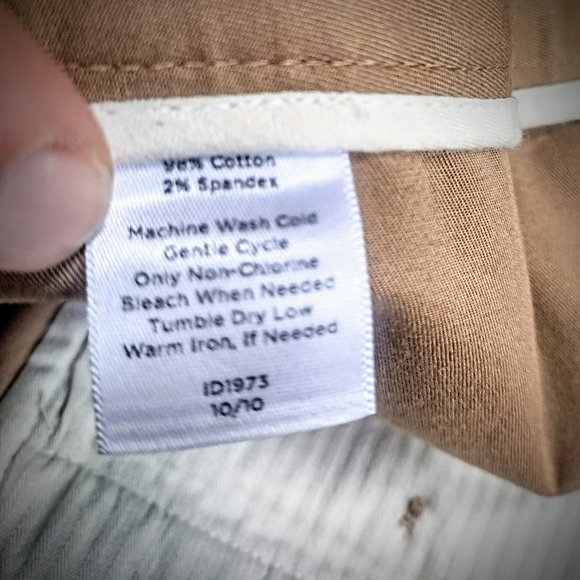 EUC Talbot's Cropped Ankle Pants, Light Brown, Pleated, Size 6, Like New! - Picture 4 of 10